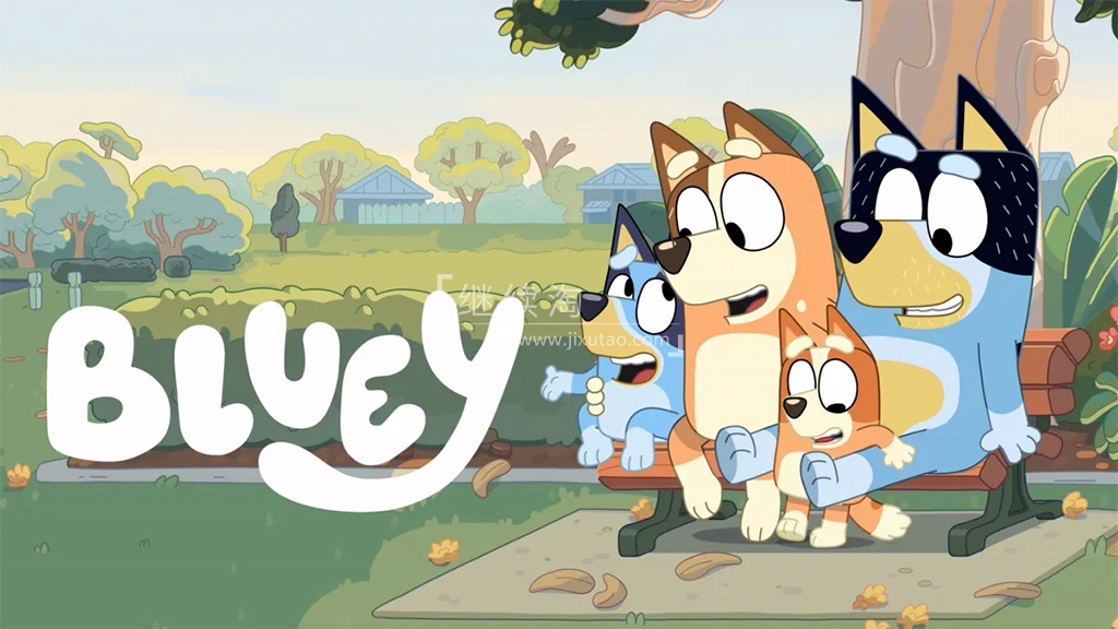 英文版《Bluey 布鲁伊一家 全集》全1-3季+迷你剧共194集，1080P高清视频带英文字幕，带配套音频MP3，百度网盘下载！-小鲸鱼英语角